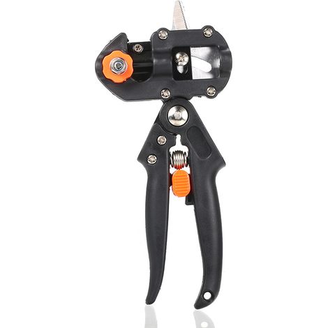 Kit d'outils de greffage pour le jardin familial : sécateur professionnel pour arbres fruitiers et kit d'outils de coupe