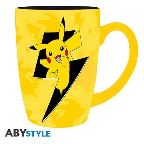 Tasse - ABYSTYLE - Pikachu - 400 ml - Keramik - Spülmaschinen- & mikrowellengeeignet