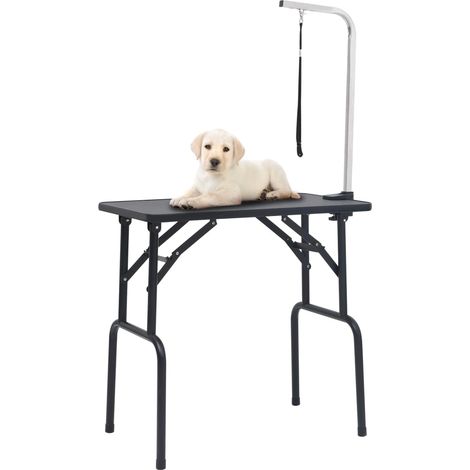 Adjustable Dog Grooming Table with 1 Loop vidaXL (1/5)