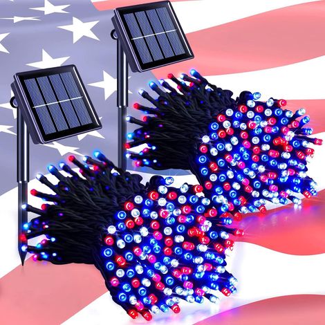 Outdoor Solar Light String Christmas Holiday Courtyard Garden Decoration Layout Starry Sky Lights (1/3)