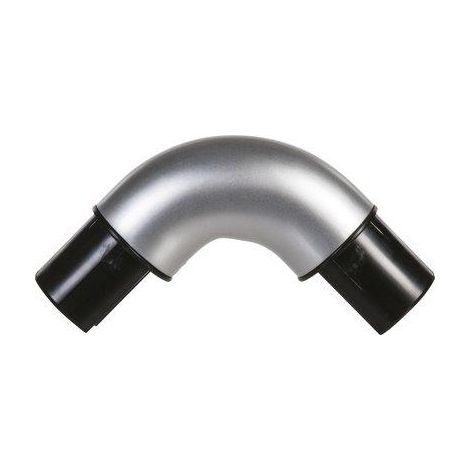 Raccord 454 90 degrés MC-MC argent (1/2)