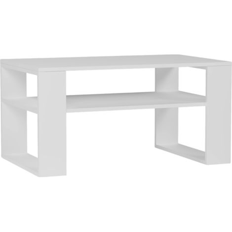 Couchtisch Weiß, 58 x 90 x 53 cm - Modern A-5 (1/3)