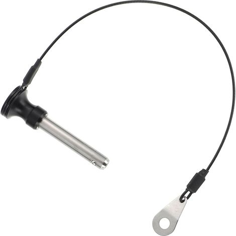 Goupille de Verrouillage à Bille Autobloquante Noir Goupille de Positionnement D'indexage , Alliage D'aluminium et Acier Inoxydable Quick-pull , Insertion (1/5)