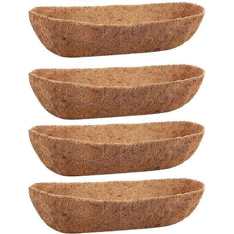 Doublures en noix de coco pour bac mural de 61 cm (24 pouces), doublures naturelles en noix de coco (voir photo). (1/5)
