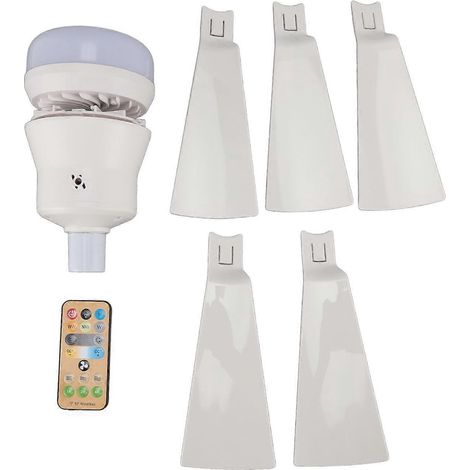 Deckenventilator mit Leuchte, 3000K bis 6500K, einstellbare Helligkeit, 3 Windgeschwindigkeiten, 3 Timer, E26-Fassung