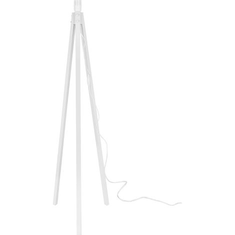 Weiße Stehlampe 36x125 cm
