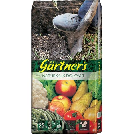 gpi Gärtner´s Naturkalk Dolomit für bis zu 250 m² - 25 kg