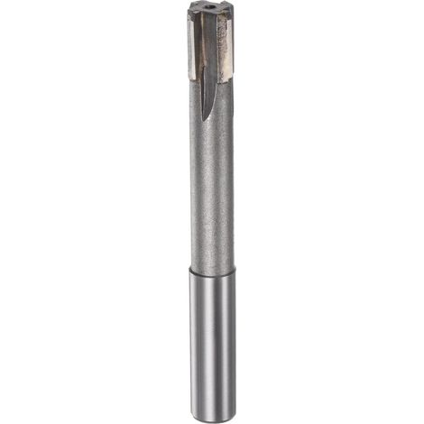 Alésoir en carbure Sourcing Map 13,9 mm, 4 cannelures, précision H8/H7, machine revêtu et sablé pour