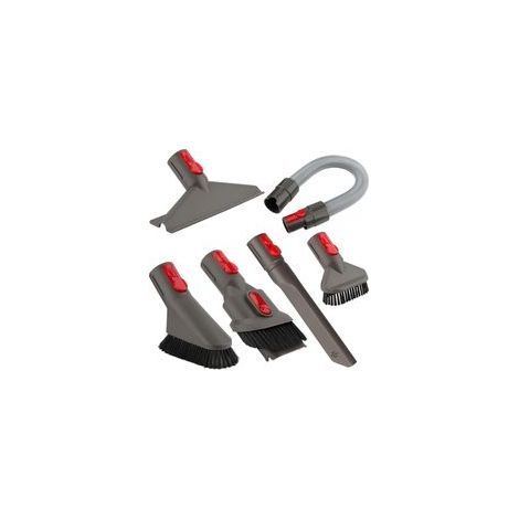 Kit d'accessoires Kit de Fixation avec Tuyau de Rallonge pour Dyson V7 V8 V10 Aspirateur sans fil (6 en 1) (1/5)