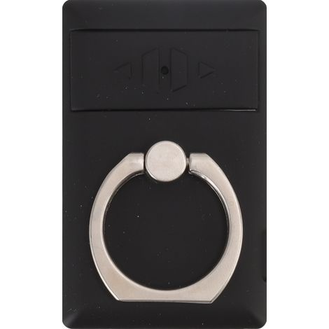 Briquet électrique avec anneau de téléphone, coupe-vent, rechargeable USB, sans flamme, noir. (1/5)
