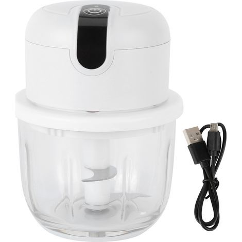 350ml Electric Garlic Chopper, USB Rechargeable, Rechargeable Meat Grinder for the Kitchen (1/5)