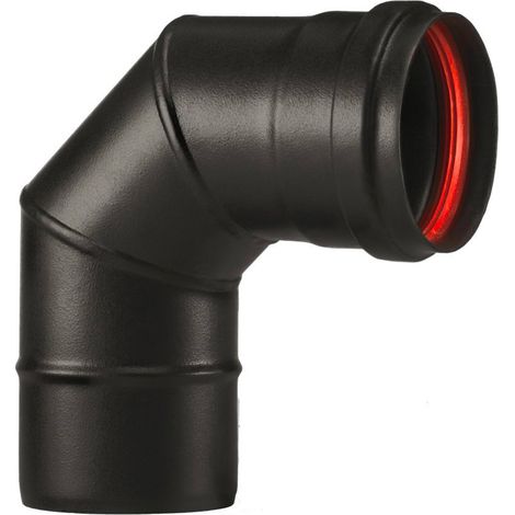 GOMITO ALA PELLET 90° DA 8 CM.