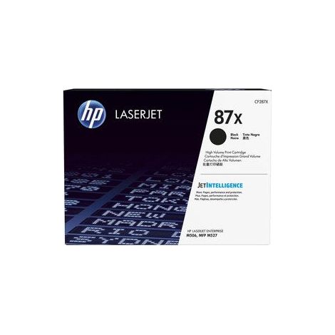 Hewlett packard - hp toner 87x high yield black cf287x - cf287x - 0889296182900