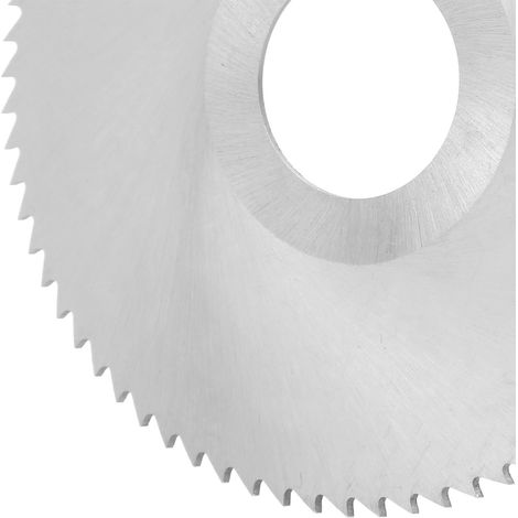 Plaquette de fraise à disque en acier rapide, 75 x 1 x 22 mm, 72 dents (1/4)