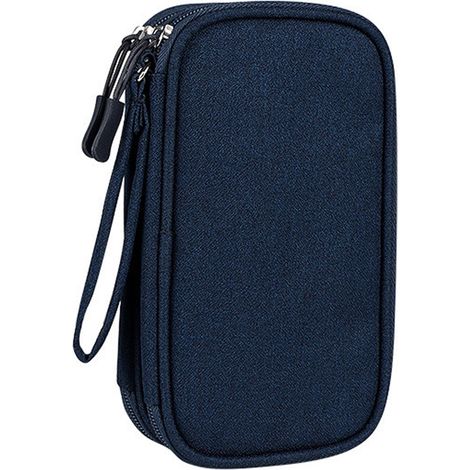 Sacoche de voyage pour câbles, étui de transport pour accessoires électroniques, sac de rangement portable et étanche (1/5)