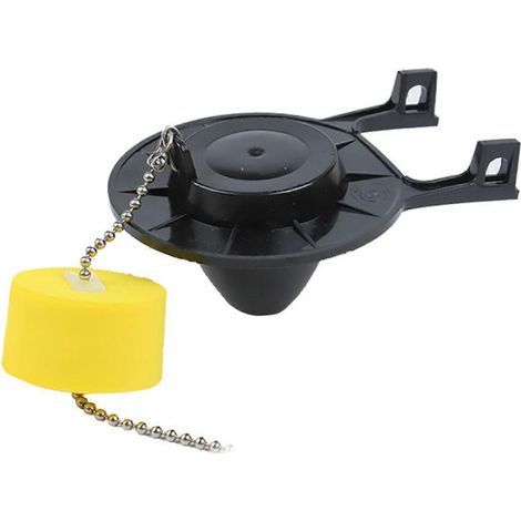 Robinets de remplissage de toilette anticorrosion avec chasse d'eau silencieuse clapets de toilette en PVC et acier améliorations pour salles de bains résidentielles Recouvrir d'une chaîne (1/5)