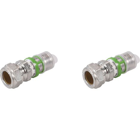 Comap – Manchon à sertir et à compression cuivre 26mm – Raccords TH, H, U – Joint EPDM – Installation rapide – Lot de 2 (1/3)