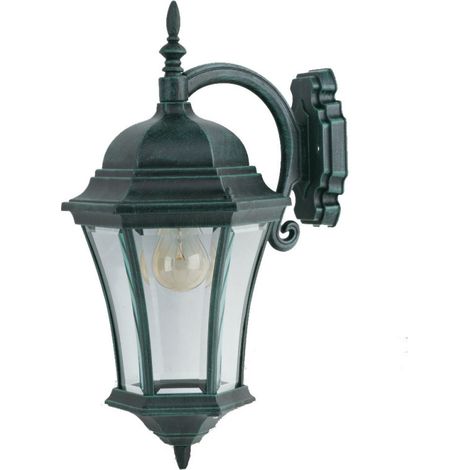 Applique descendante 6 Faces 100W Vert - INITIALIS