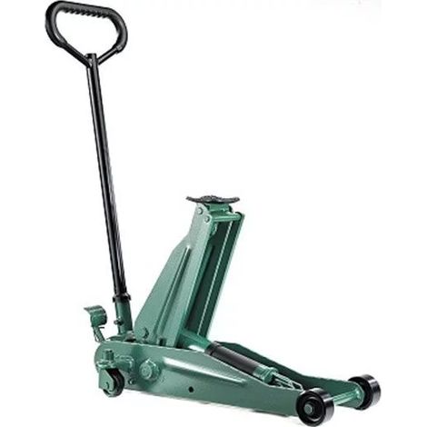 Cric rouleur professionnel 2 tonnes – Capacité de levage 500 mm – Commande homme mort – Pédale de levée rapide – Structure acier haute qualité – Compac (1/3)