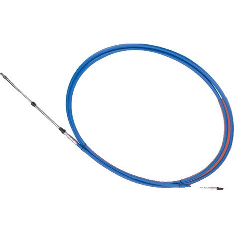 Câble de commande des gaz, Longueur 10FT, Compatibilité avec les moteurs hors-bord, Résistant à la corrosion, Mouvement des gaz fluide, Installation facile (1/5)