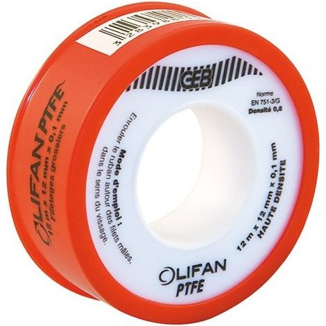 815153 Olifan PTFE Hochdichte 12mm x 12m x 0,1mm