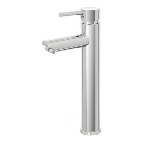 Monomando lavabo alto cromado serie York - Idroclic