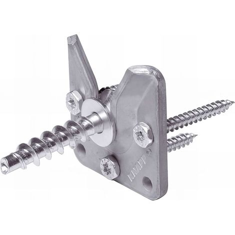 Alsafix – Connecteur invisible WALCO V60 – Fixation pour ossature bois et panneaux contrecollés – Kit complet avec vis – Certifié ATE et CE