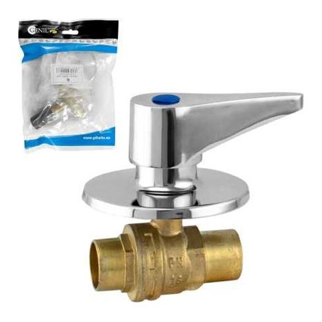 Leti Ball Lock Flush Key 1/4-Drehung Metall-Handrad – 18 mm (1/5)