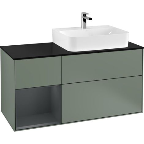 Villeroy & Boch F142HGGM Meuble sous lavabo Finion F14