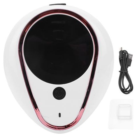 Distributeur automatique de mousse de savon mural, 300ml, sans contact, pour salle de bain, hôtel, hôpital, blanc (1/5)