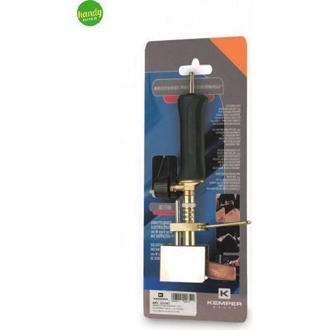 Saldatore con mazza in rame 200 gr e cuffia antivento KEMPER
