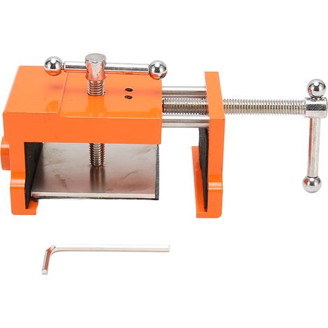 Schrankklemmen mit automatischer Verriegelung, präzise Schrankfrontrahmenklemmen mit Schutzpolstern für die Holzbearbeitung, Orange (1/5)