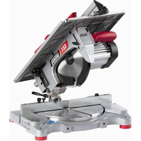 Scie à onglet 733 Ø254 mm FEMI moteur à induction 1300W 230V - 8420029 (1/3)
