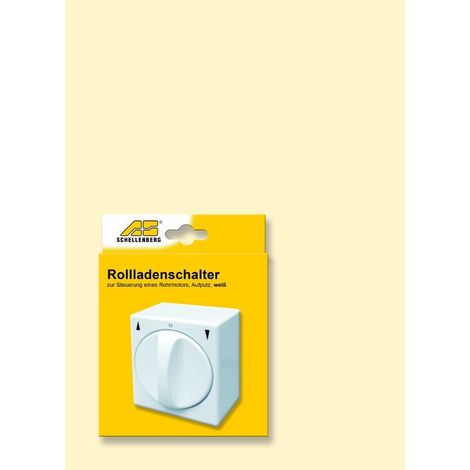 Motorisation de volet Schellenberg 23003 commande manuelle montage surface (1/2)