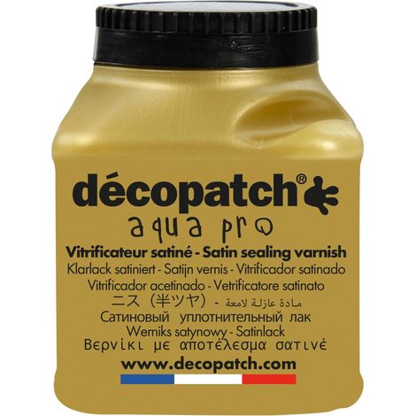 Un pot de Vernis vitrificateur aquapro 180 ml, aspect Satiné (1/4)