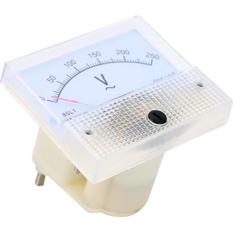 Voltmètre Analogique 85L1 AC 250V pour Tension Haute Précision