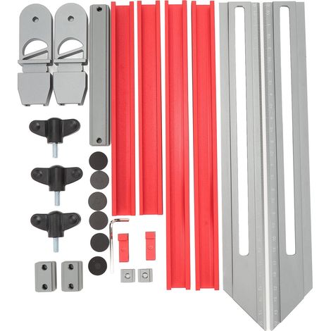 Gabarit de marche d'escalier en alliage d'aluminium, outil de mesure précis pour mesurer l'angle, la longueur et la profondeur des marches. (1/5)