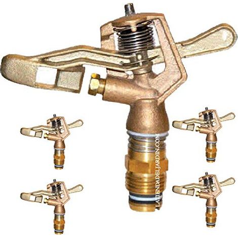 1/2"-Rundsprinkler für die landwirtschaftliche Bewässerung, 12°  5er-Packung mit einer Reichweite von 7 bis 10 m  360°-Gartens