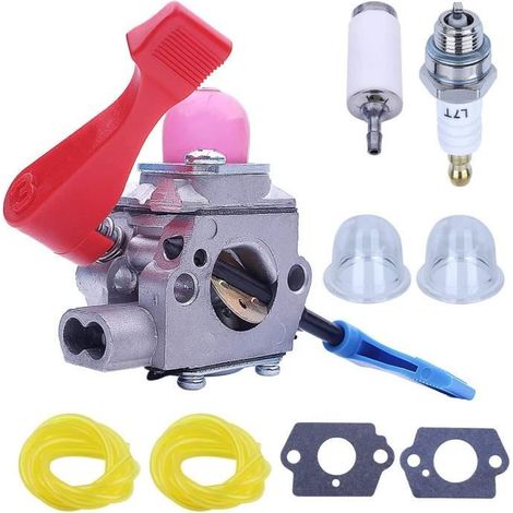 Souffleur de feuilles Remplacement Kit avec Ligne de filtre à carburant pour carburateur WT-606 WT-784 pour C1Q-W11G pour Poulan-Ywey (1/4)