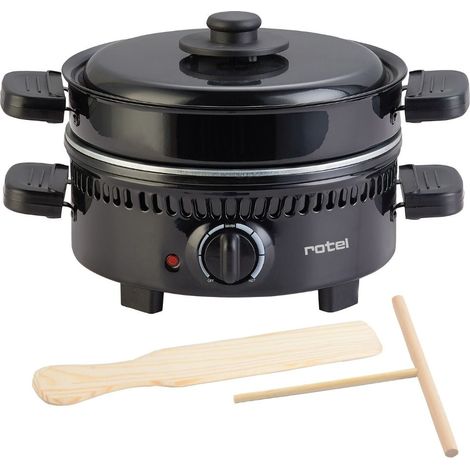Torréfacteur à marrons, crêpière et grill électrique multifonctions Rotel (1/5)