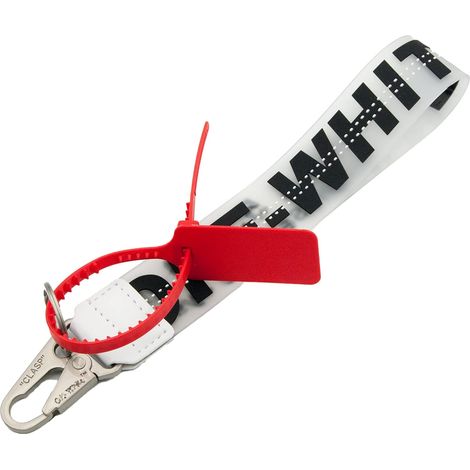 Lanière tendance en caoutchouc noir, porte-clés, ceinture industrielle, porte-badge de bureau, porte-téléphone, portefeuille, décoration pour jeans. (1/5)