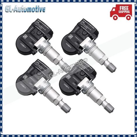 Lot de 4 capteurs de pression des pneus (réf. 4250B975) compatibles avec Mitsubishi Eclipse Cross i-Miev Mirage Outlander Lancer (315 MHz). (1/5)