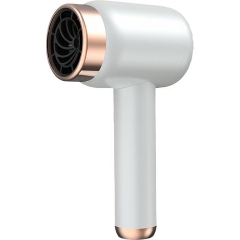 Sèche-Cheveux Sans Portable avec Prise de Charge - 2 en 1, Branchement et Recharge USB, Air Chaud et Froid, Sèche-Cheveux Sans avec Prise EU (1/5)