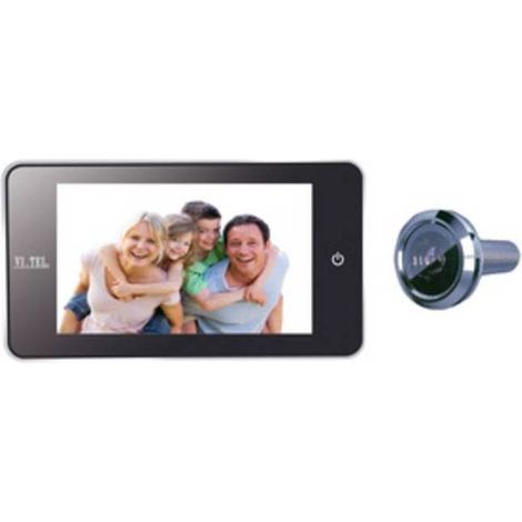 SPIONCINO 110 GRADI DIGITALE E0378 CROMO SAT. 4,0