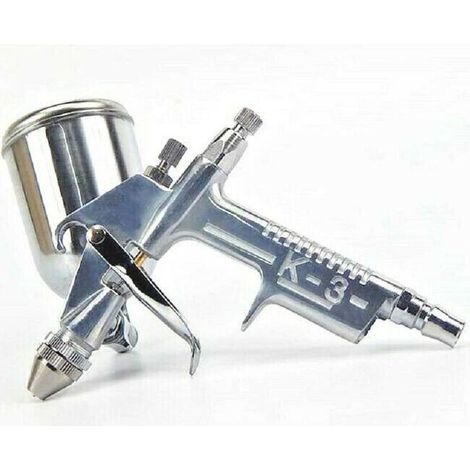 Mini Aerografo Bassa Pressione Da 100 Ml Serbatoio A Caduta Mod. K3