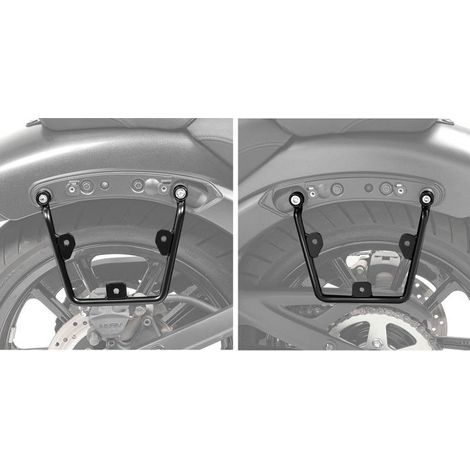 Set di supporto per borsa laterale per Kawasaki Vulcan S / Café 15-25 (coppia)