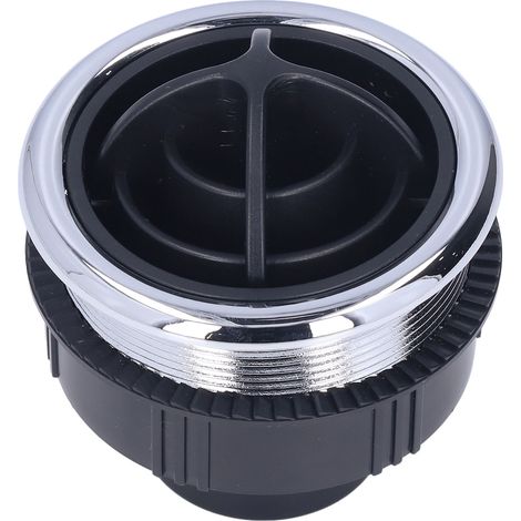 Grille d'aération ronde en ABS pour climatisation, déflecteur de sortie, filetage pour camping-car, bus et voiture (1/5)