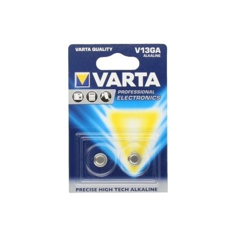 LR44/76 V13GA PILA BLISTER 2PZ ALCALINA VARTA BATTERIE