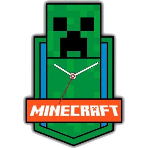 Orologio da Parete Lego Minecraft Verde 30 cm (1/2)