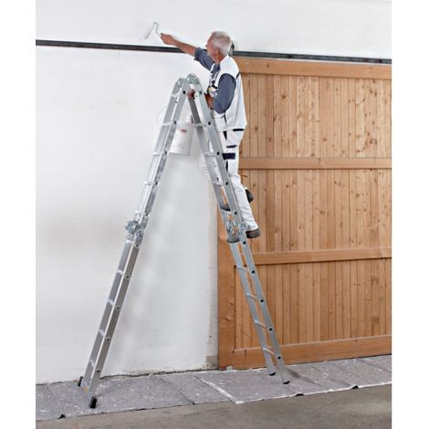 Z300 Escalera de múltiples aplicaciones 4 x 3 peldaños